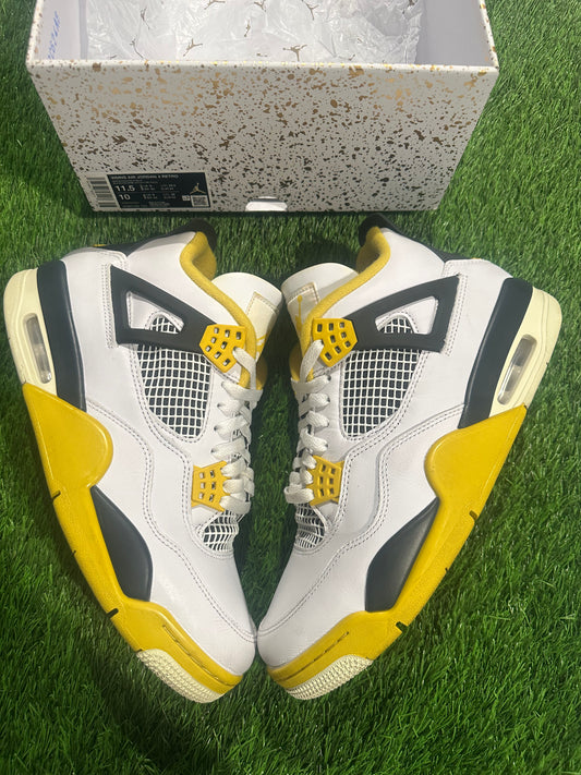 Jordan 4 Retro Vivid Sulfur (Women's)