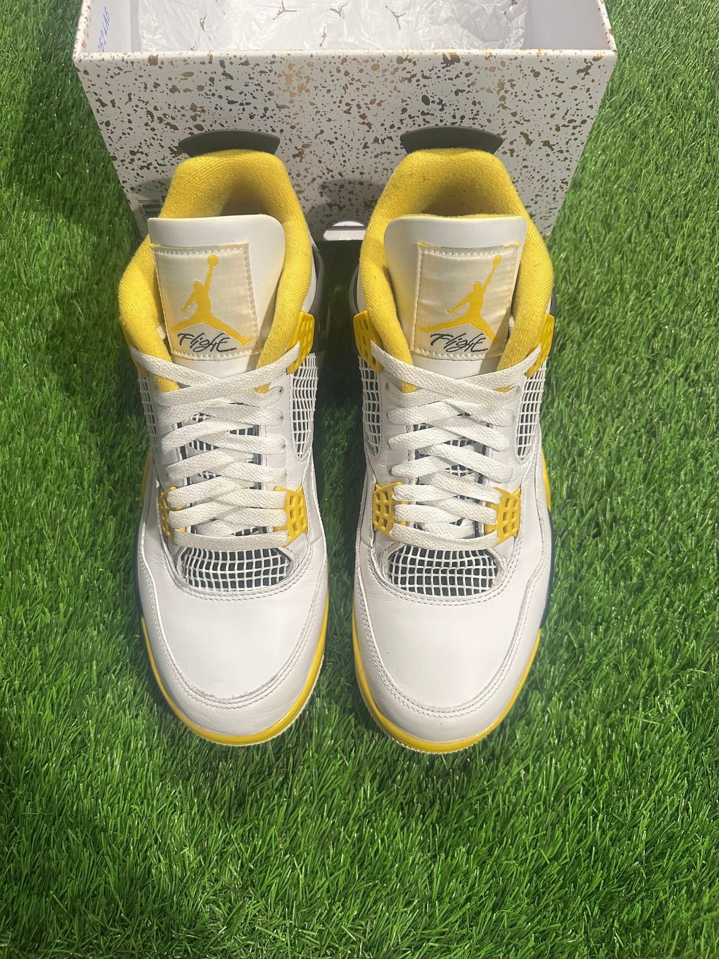 Jordan 4 Retro Vivid Sulfur (Women's)