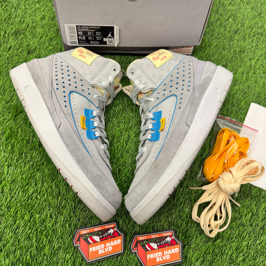 Jordan 2 Retro SP Union Grey Fog SIZE 10M/11.5W