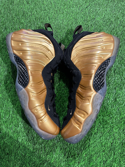 Nike Air Foamposite One Metallic Gold SIZE 17M/18.5W