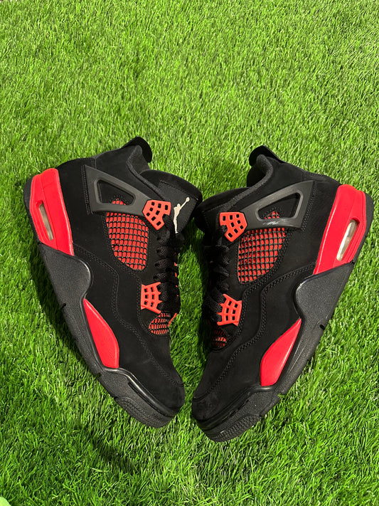Jordan 4 Retro Red Thunder SIZE 8M/9.5W