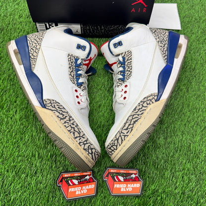 Jordan 3 Retro True Blue (2016) SIZE 13M/14.5W