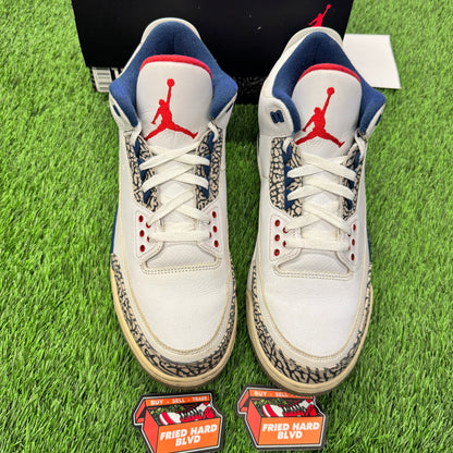 Jordan 3 Retro True Blue (2016) SIZE 13M/14.5W
