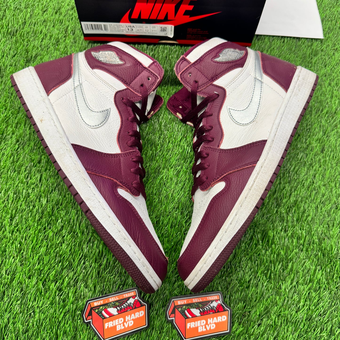 Jordan 1 Retro High OG Bordeaux SIZE 13M/14.5W