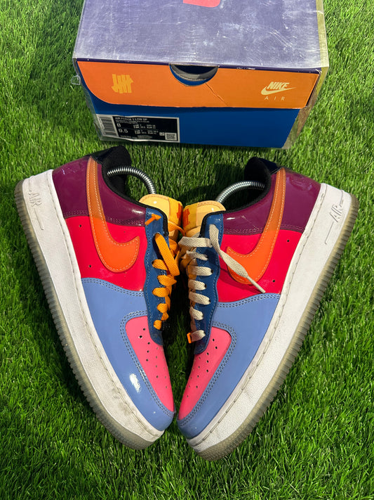 Air Force 1 Low SP Undefeated Multi-Patent Total Orange
