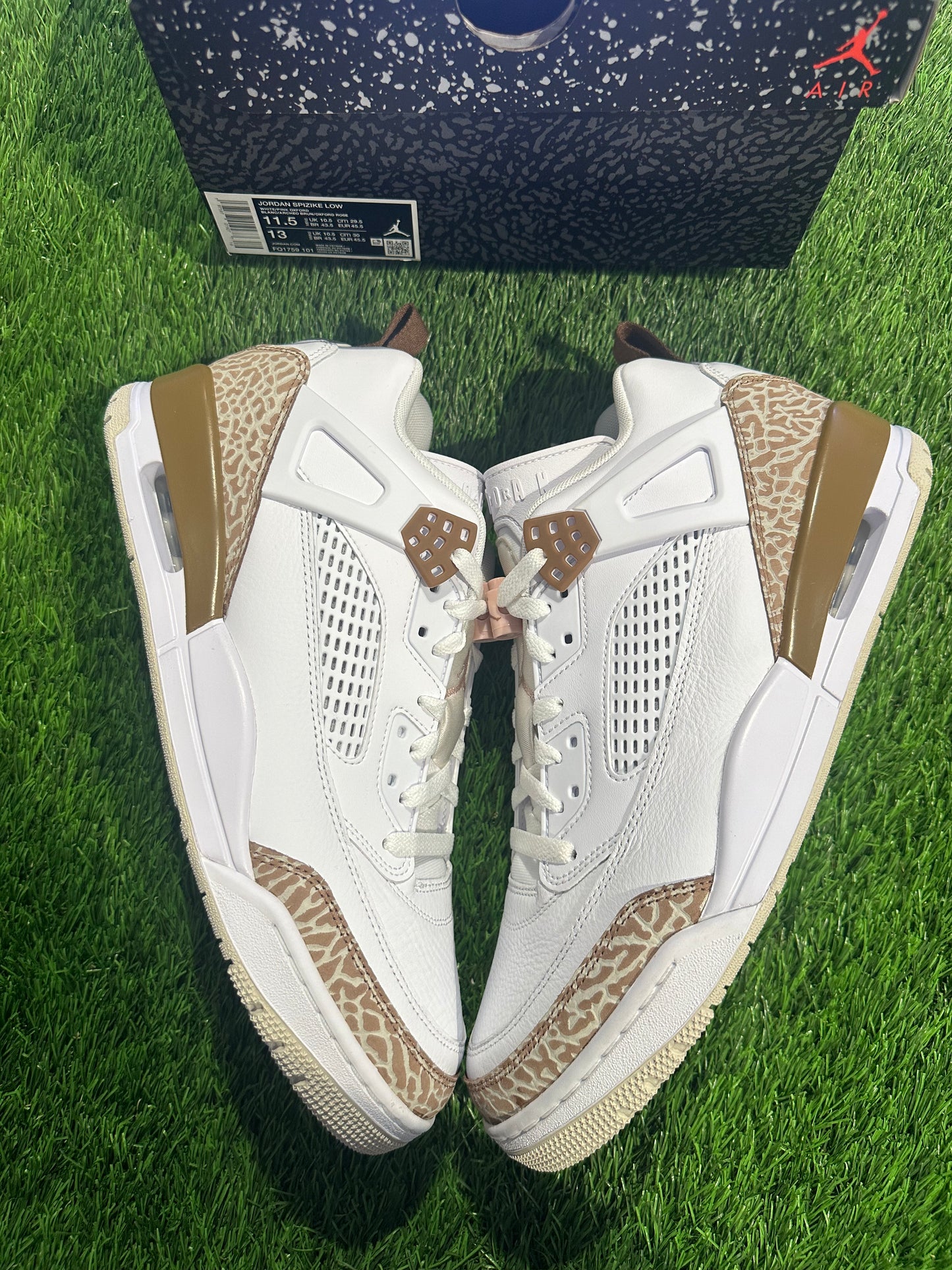 Jordan Spizike Low Archaeo Brown SIZE 11.5M/13W
