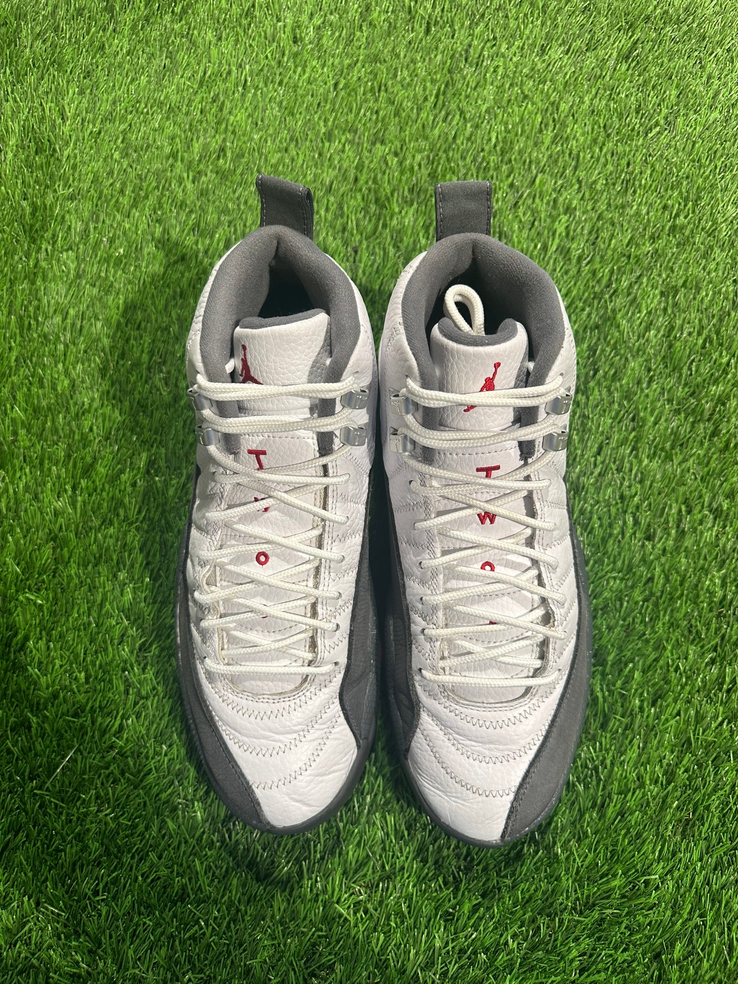 Jordan 12 Retro White Dark Grey