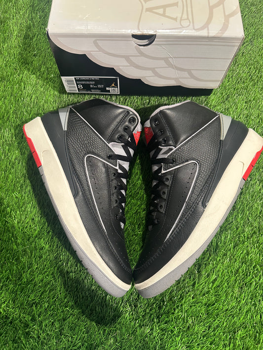 Jordan 2 Retro Black Cement SIZE 8M/9.5W