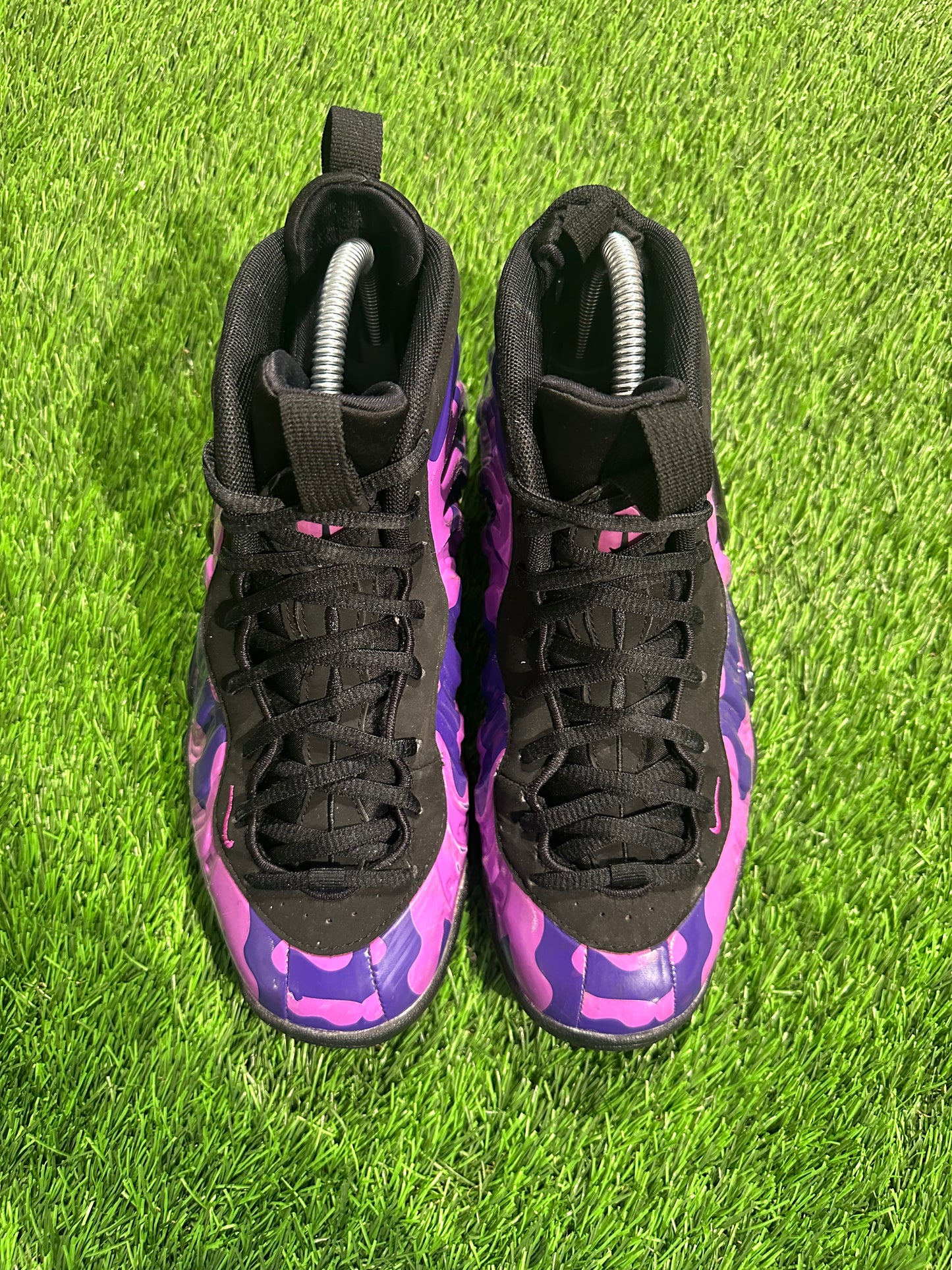 Air Little Posite Pro Purple Camo (GS) SIZE 5.5Y/7W