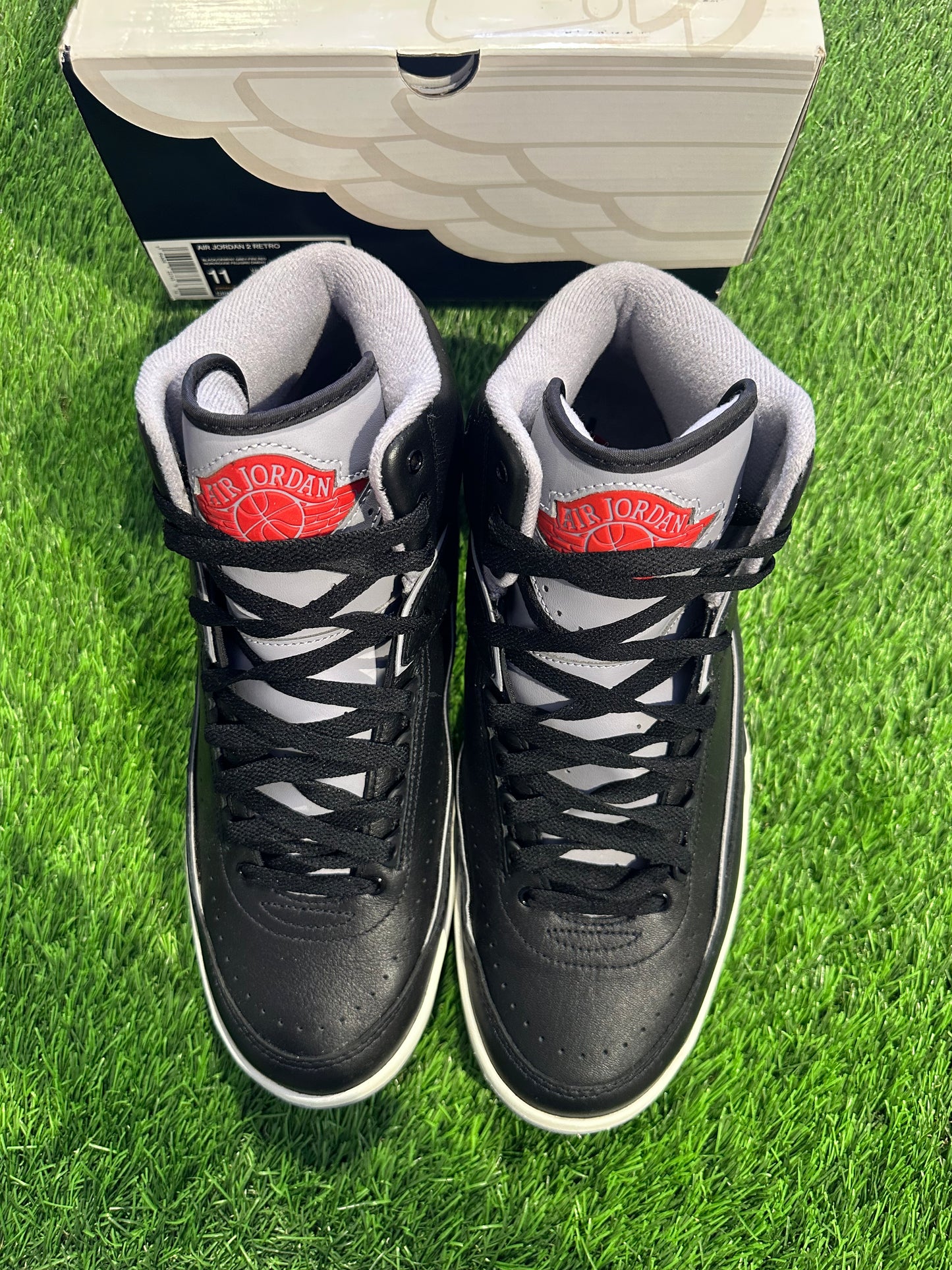 Jordan 2 Retro Black Cement SIZE 11M/12.5W