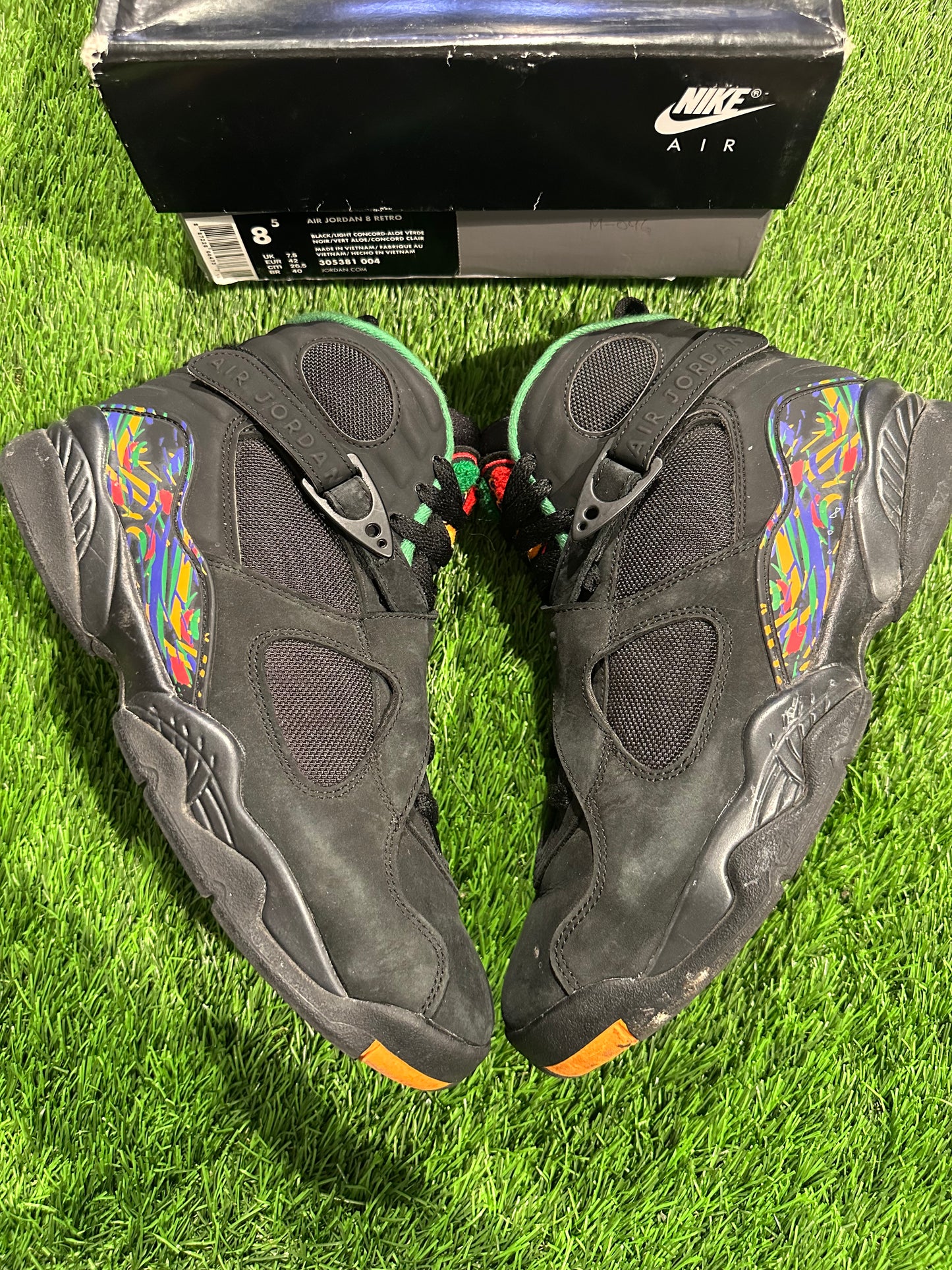 Jordan 8 Retro Tinker Air Raid SIZE 8.5M/10W