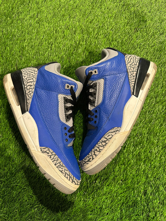 Jordan 3 Retro Varsity Royal Cement