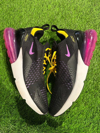 Air Max 270 Black Hyper Magenta SIZE 10.5M/12W