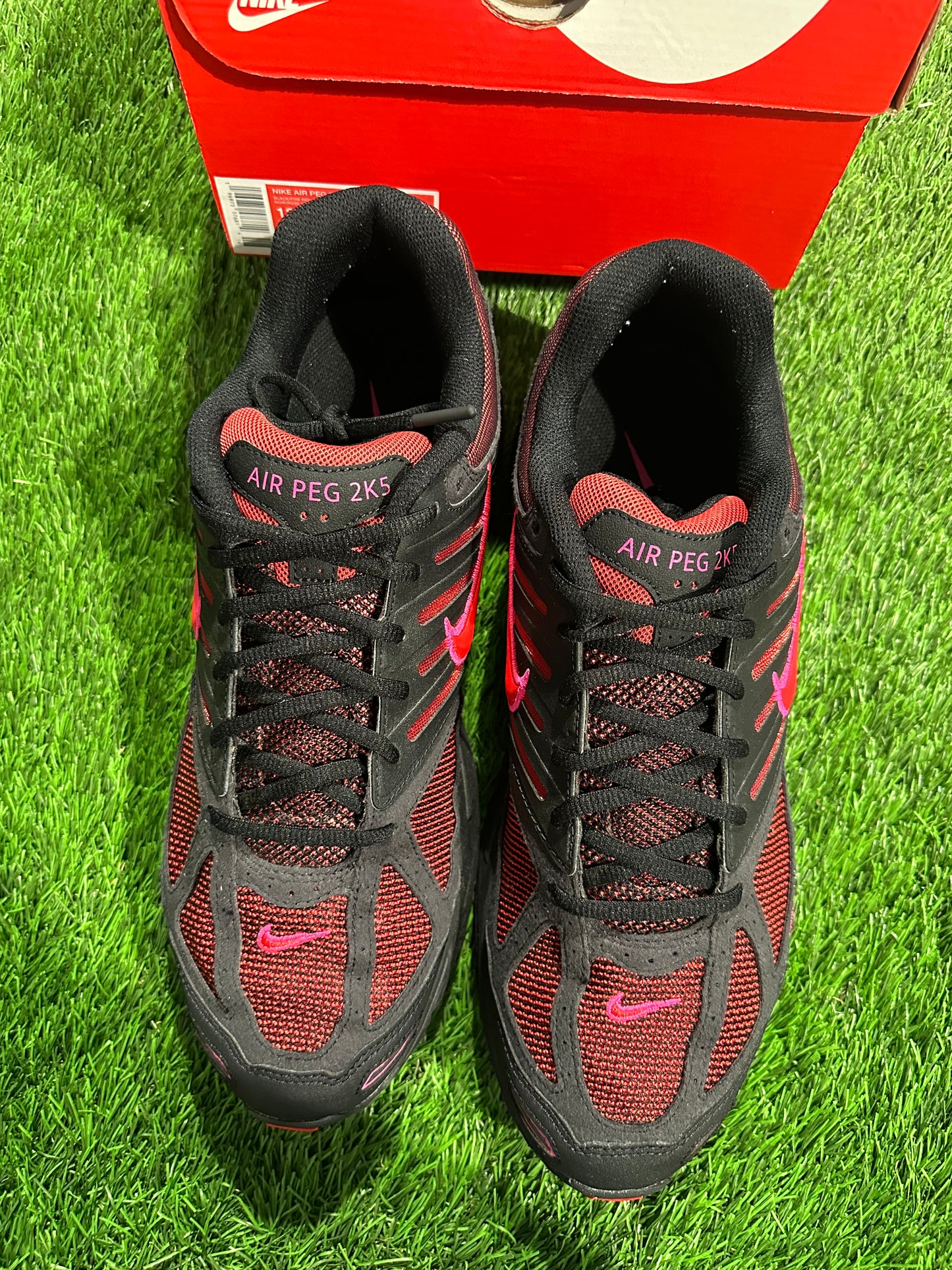 Nike Air Peg 2K5 Black Fire Red