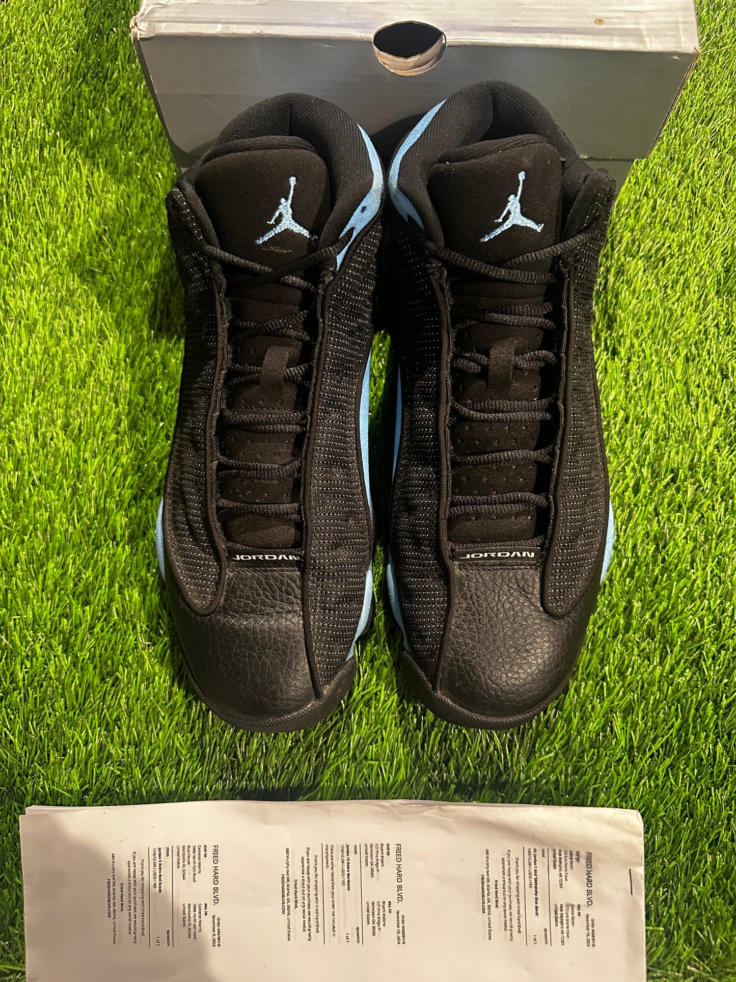Jordan 13 Retro Black University Blue