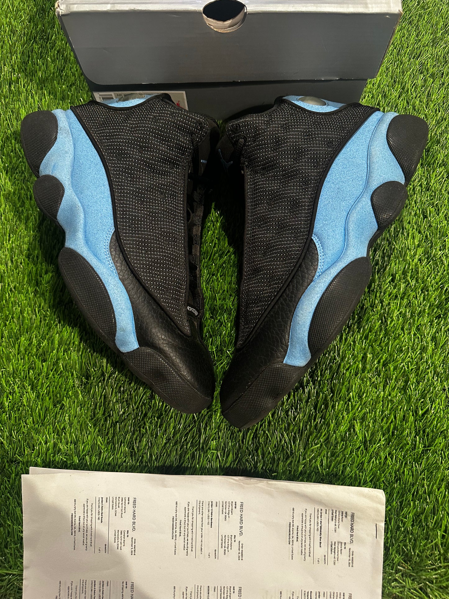 Jordan 13 Retro Black University Blue