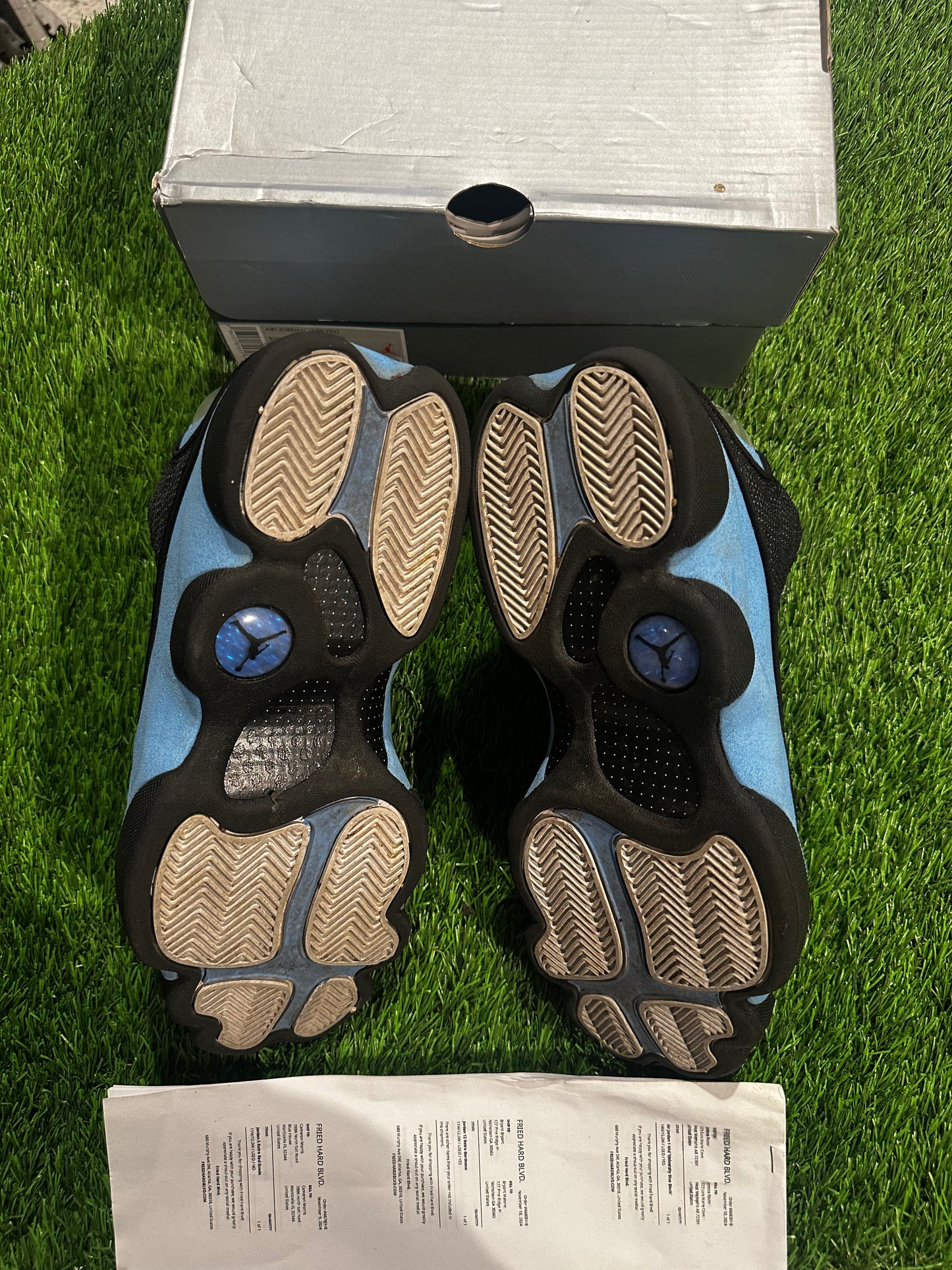 Jordan 13 Retro Black University Blue