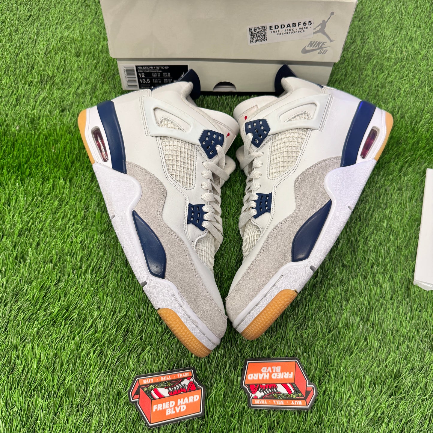 Jordan 4 Retro SB Navy SIZE 12M/13.5W