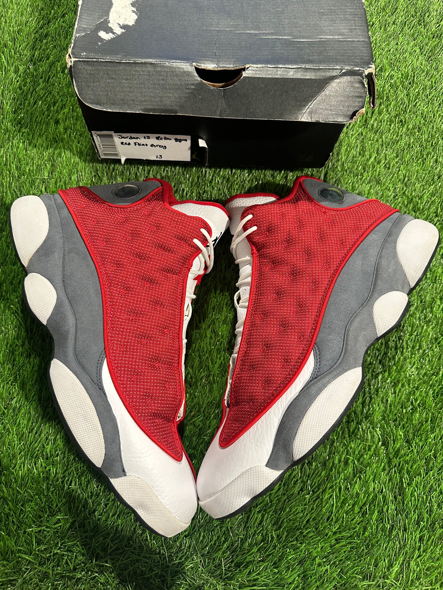 Jordan 13 Retro Gym Red Flint Grey SIZE 13M/14.5W