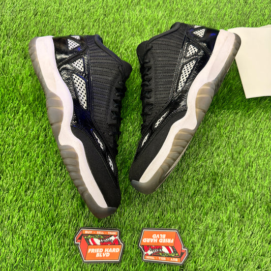 Jordan 11 Retro Low IE Craft Black White SIZE 10.5M/12W