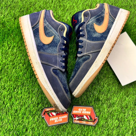 Jordan 1 Low SE Denim SIZE 10.5M/12W
