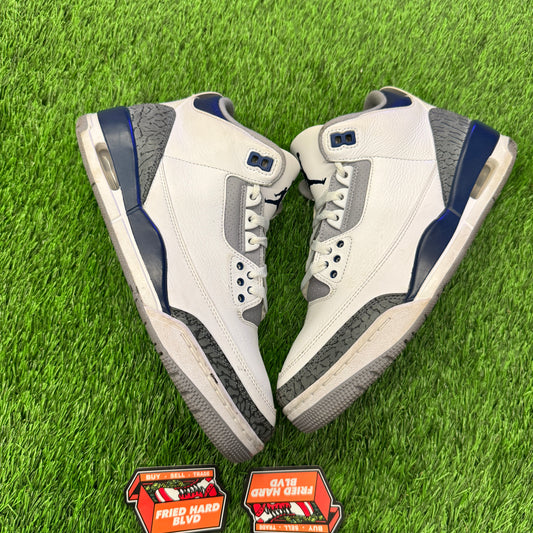 Jordan 3 Retro Midnight Navy SIZE 9.5M/11W