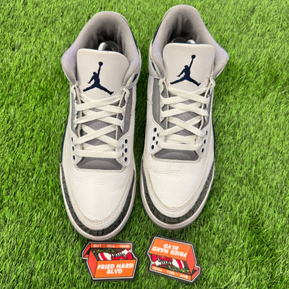 Jordan 3 Retro Midnight Navy SIZE 9.5M/11W