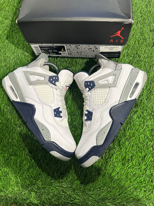 Jordan 4 Retro Midnight Navy (GS)