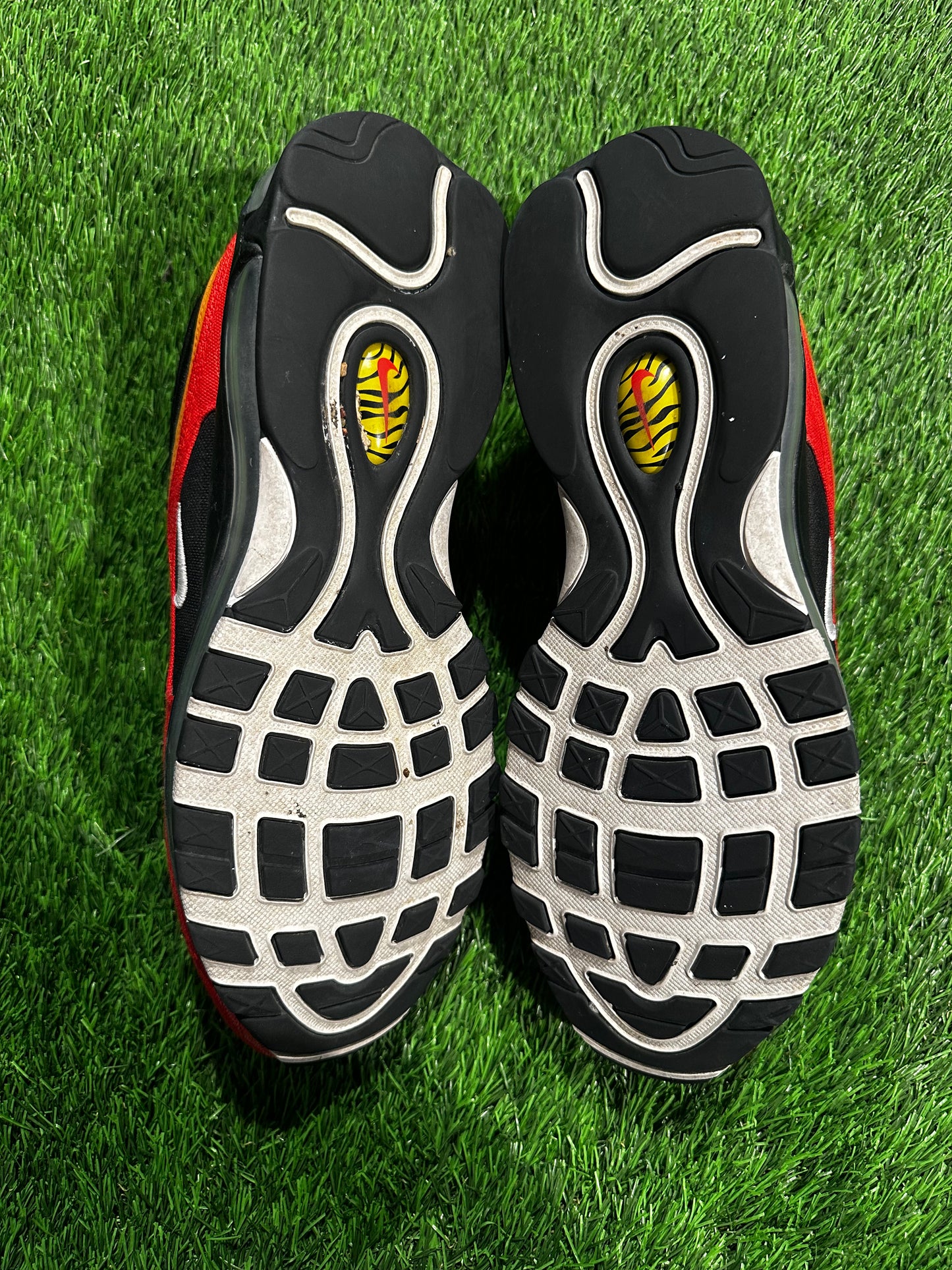 Air Max 97 Black Chile Red Magma Orange SIZE 11M/12.5W