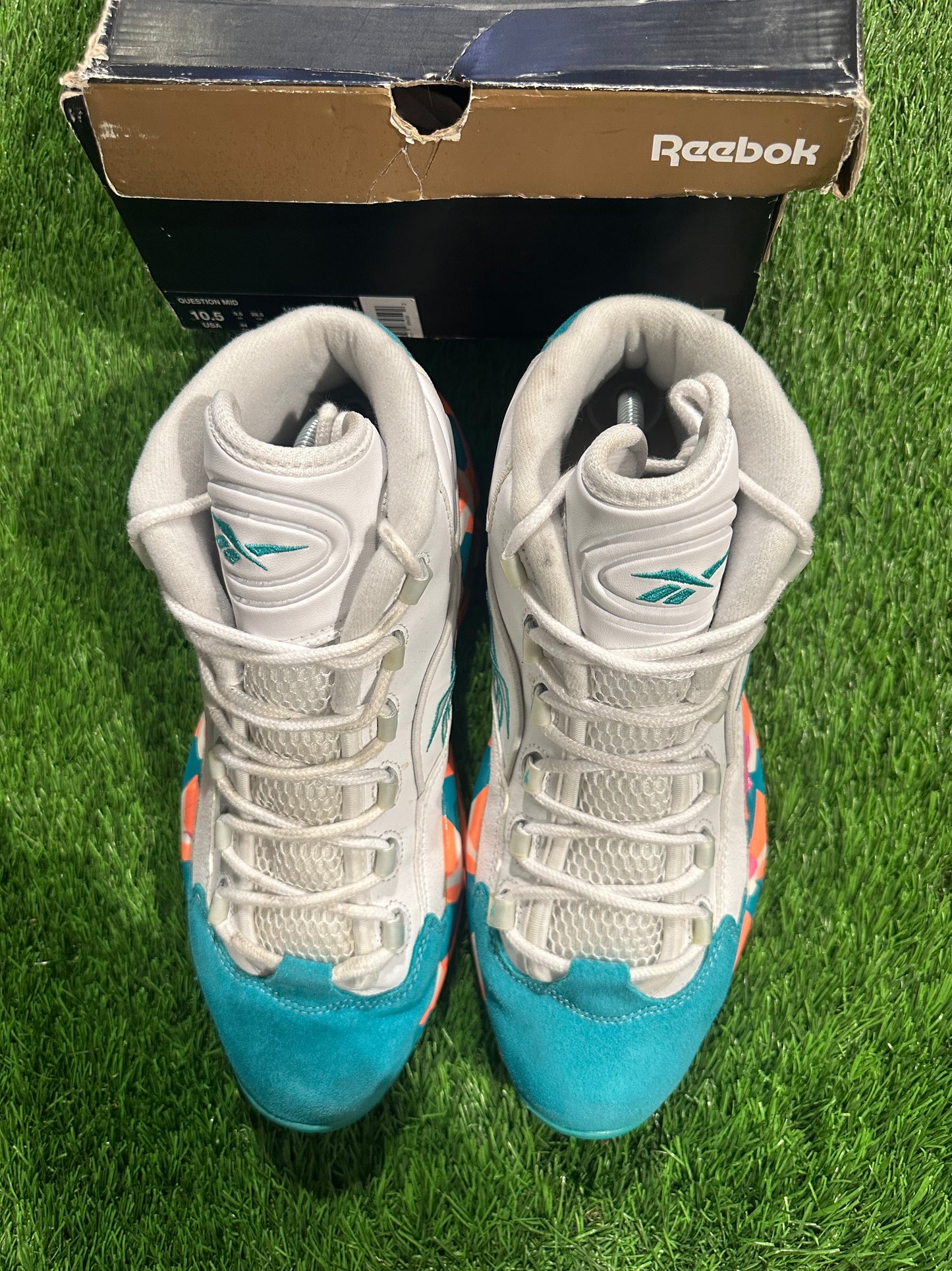 Reebok Question Mid White Noise