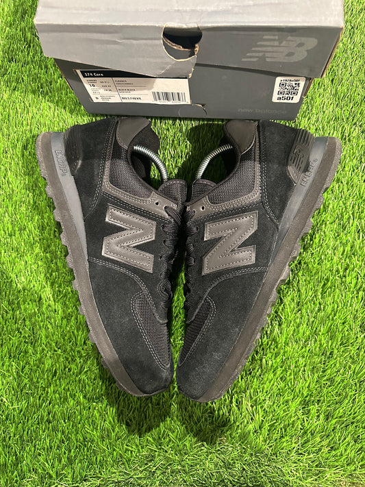 New Balance 574 Triple Black