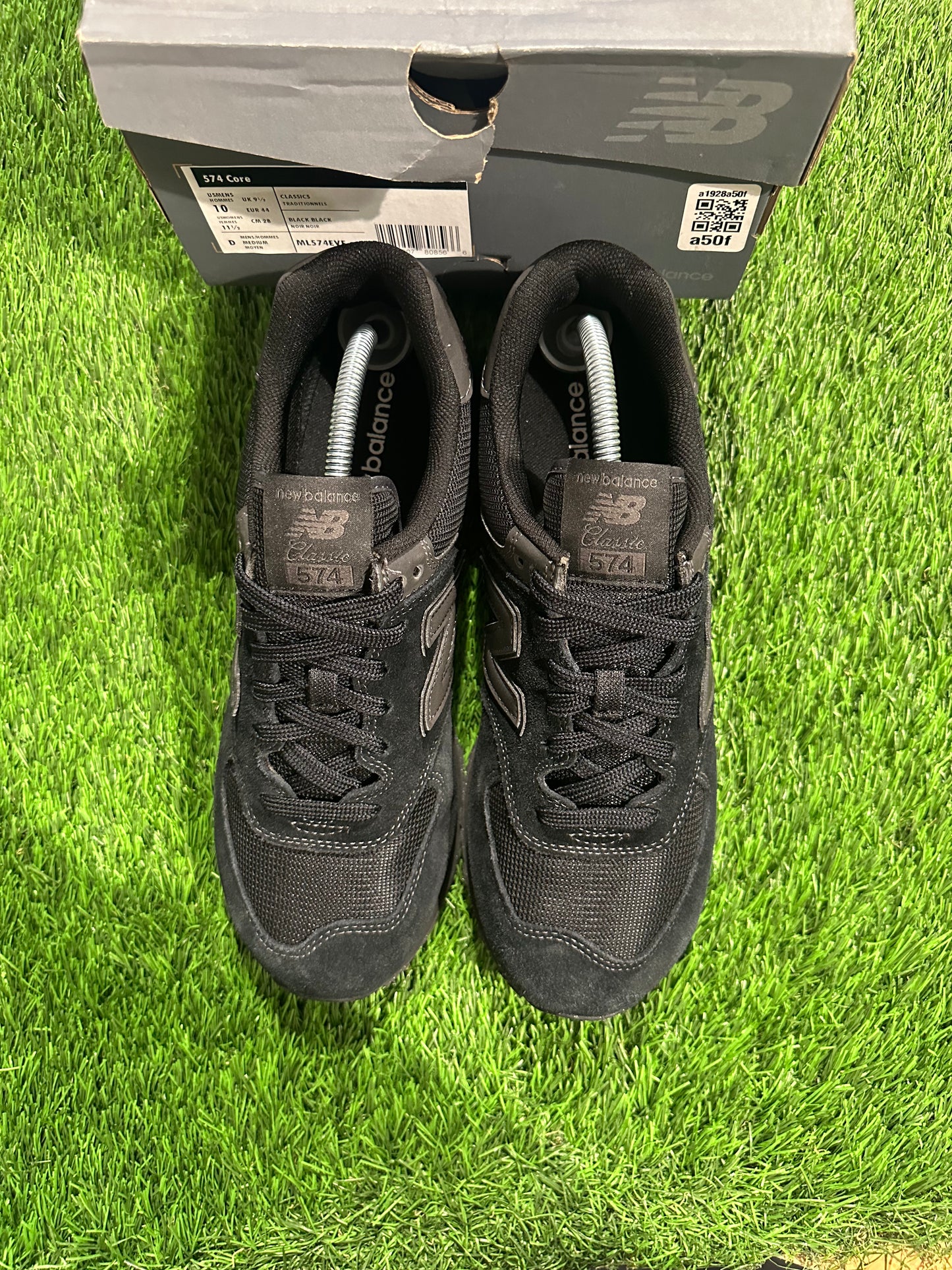 New Balance 574 Triple Black