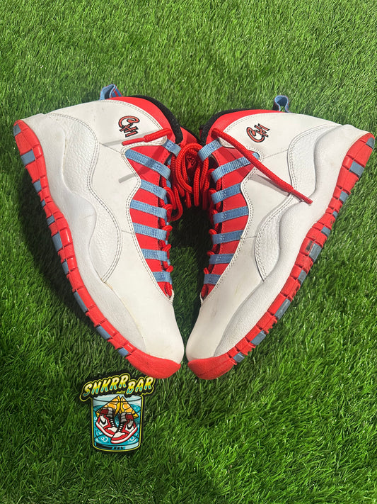 Jordan 10 Retro Chicago Flag