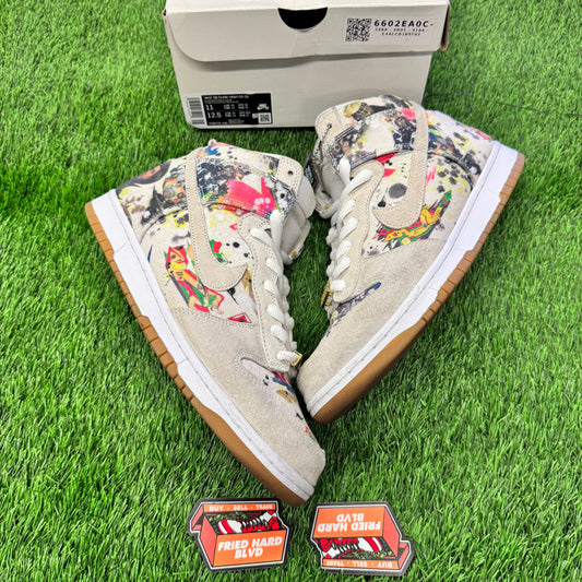 SB Dunk High Supreme Rammellzee SIZE 11M/12.5W