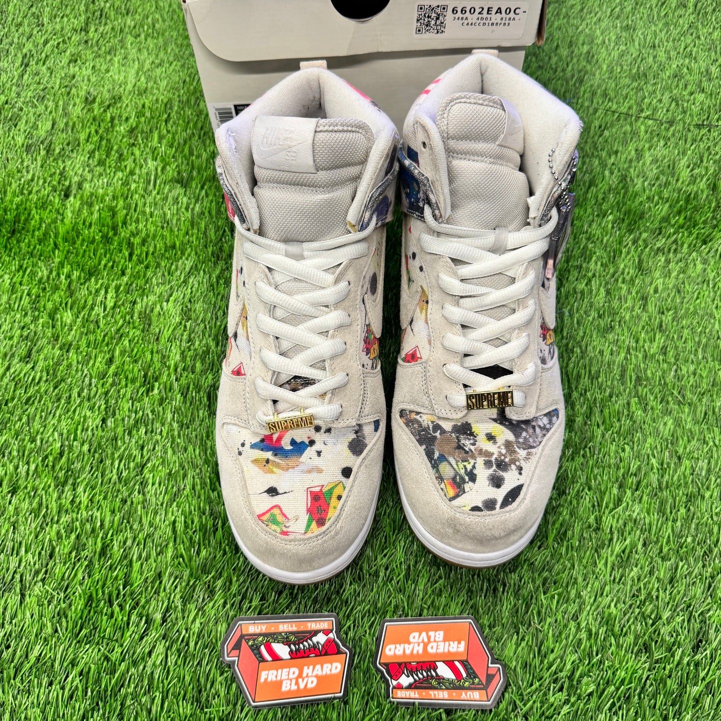 SB Dunk High Supreme Rammellzee SIZE 11M/12.5W