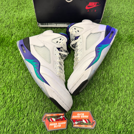 Jordan 5 Retro Grape (2025) SIZE 9M/10.5W