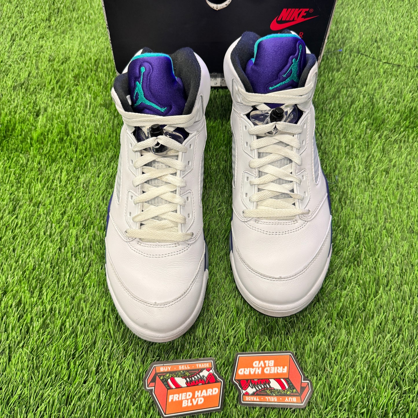 Jordan 5 Retro Grape (2025) SIZE 9M/10.5W