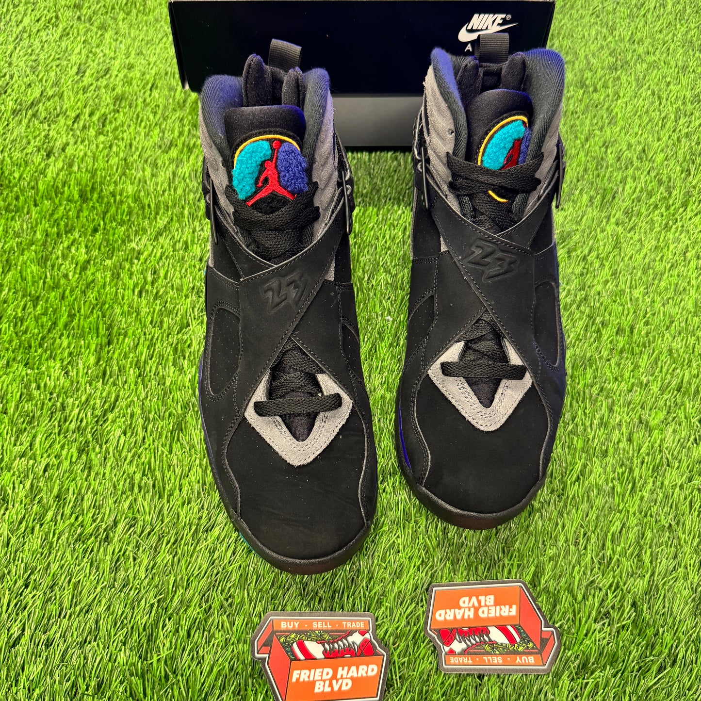 Jordan 8 Retro Aqua (2025) SIZE 8.5M/10W