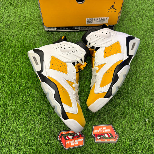 Jordan 6 Retro Yellow Ochre SIZE 8M/9.5W