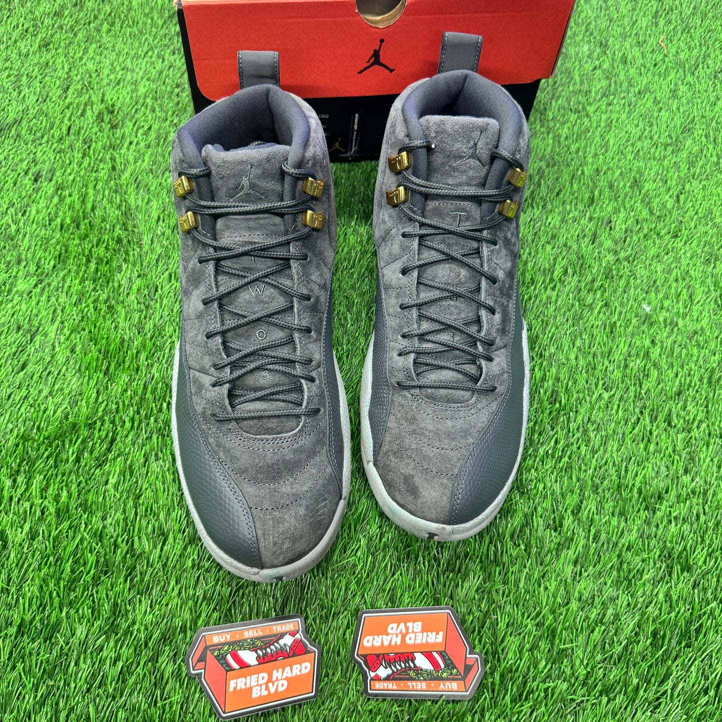 Jordan 12 Retro Dark Grey SIZE 10M/11.5W