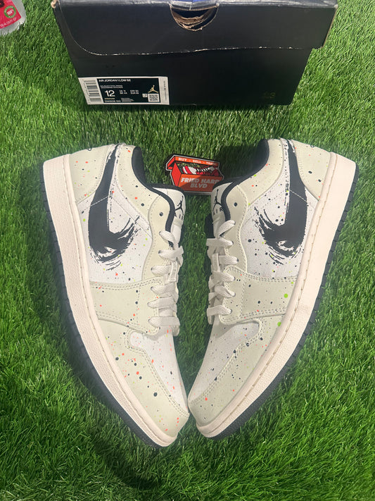 Jordan 1 Low Brushstroke
