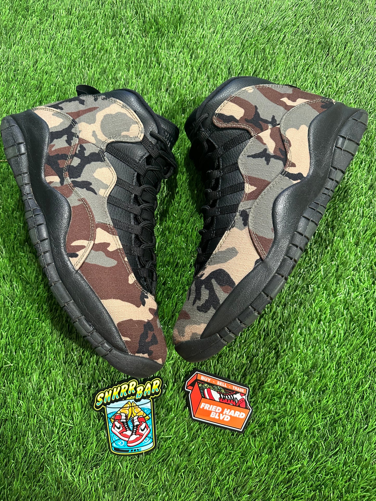 Jordan 10 Retro Woodland Camo