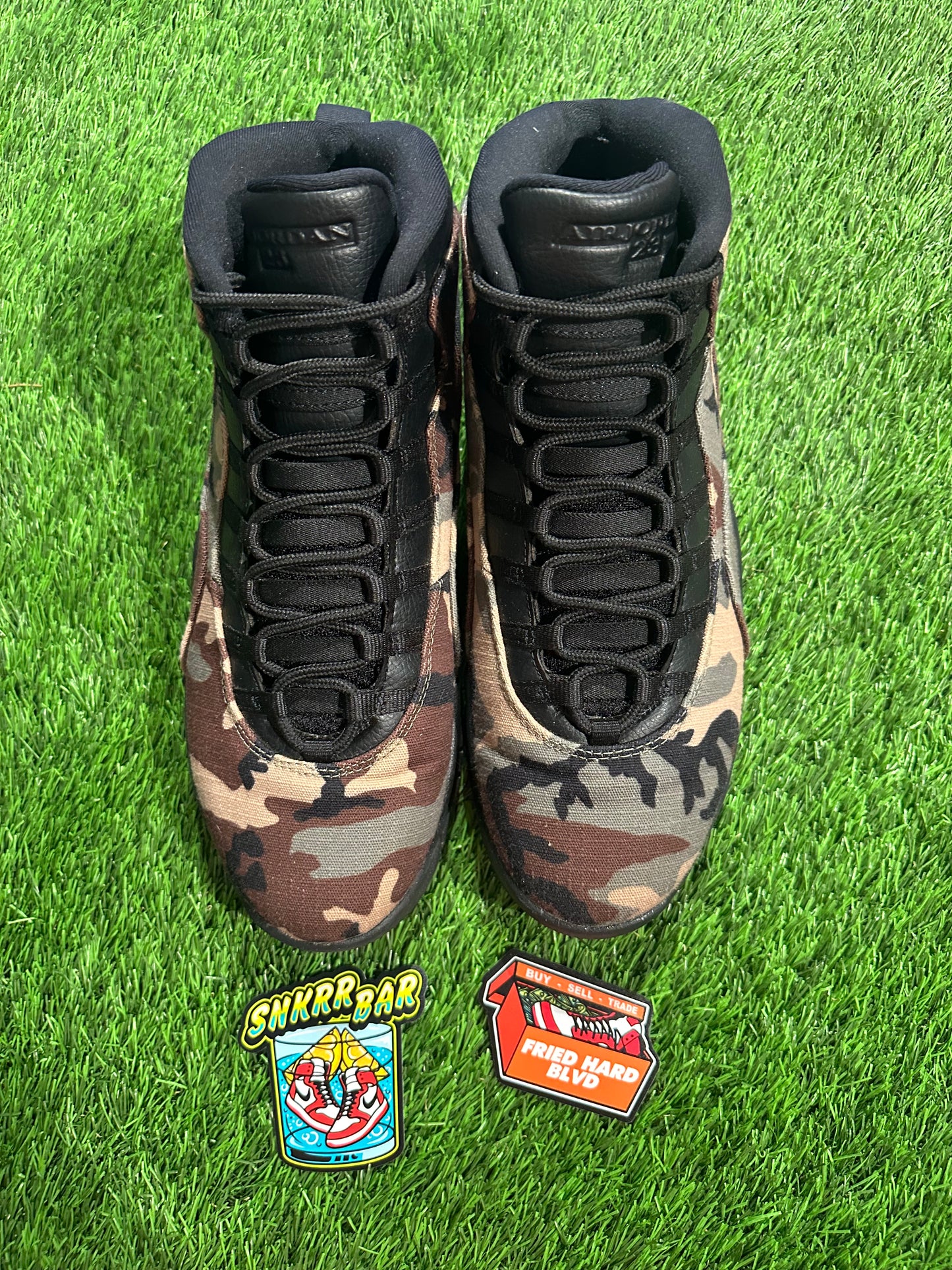 Jordan 10 Retro Woodland Camo
