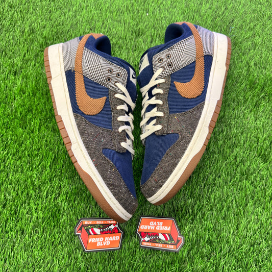 Dunk Low Tweed Midnight Navy Corduroy SIZE 13M/14.5W
