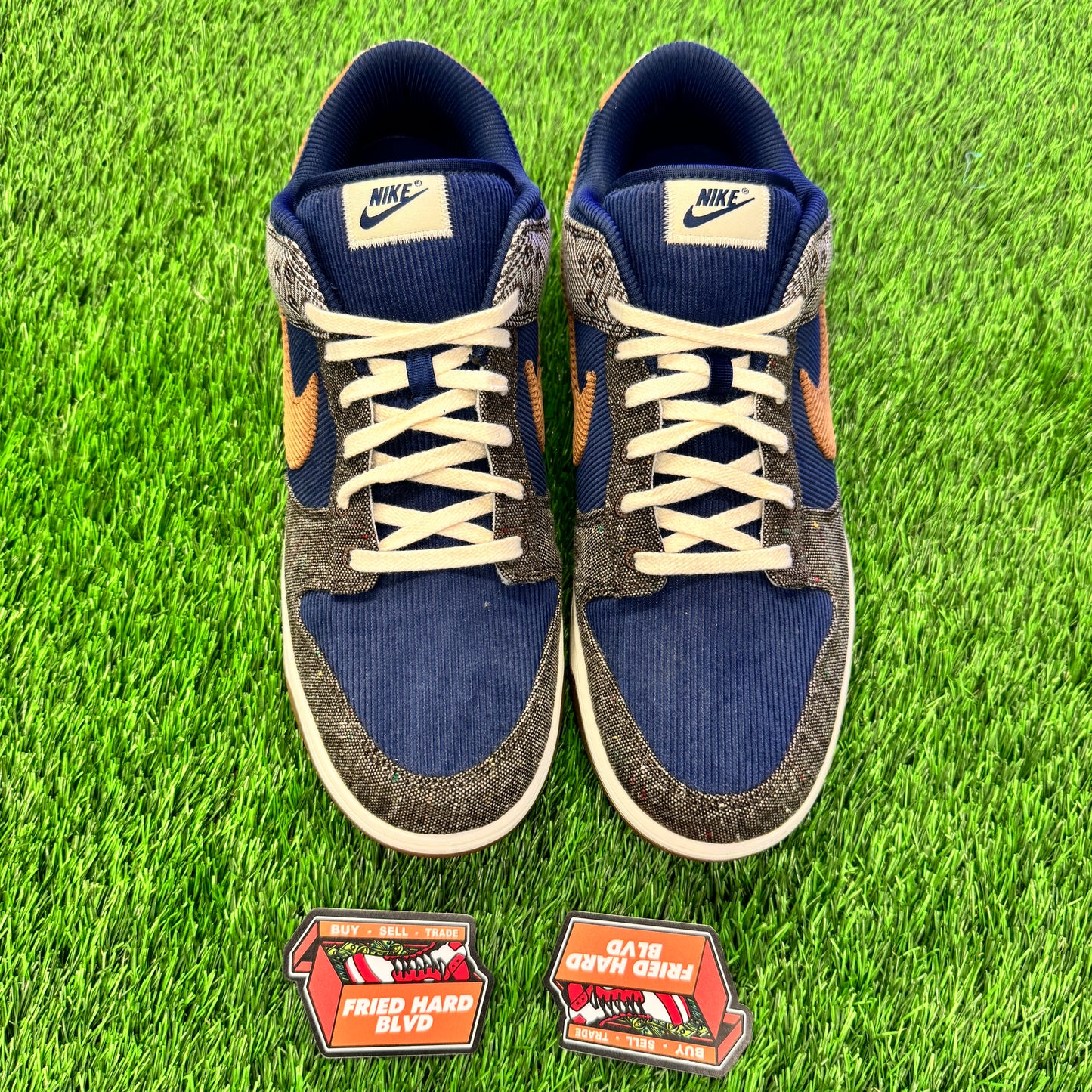 Dunk Low Tweed Midnight Navy Corduroy SIZE 13M/14.5W
