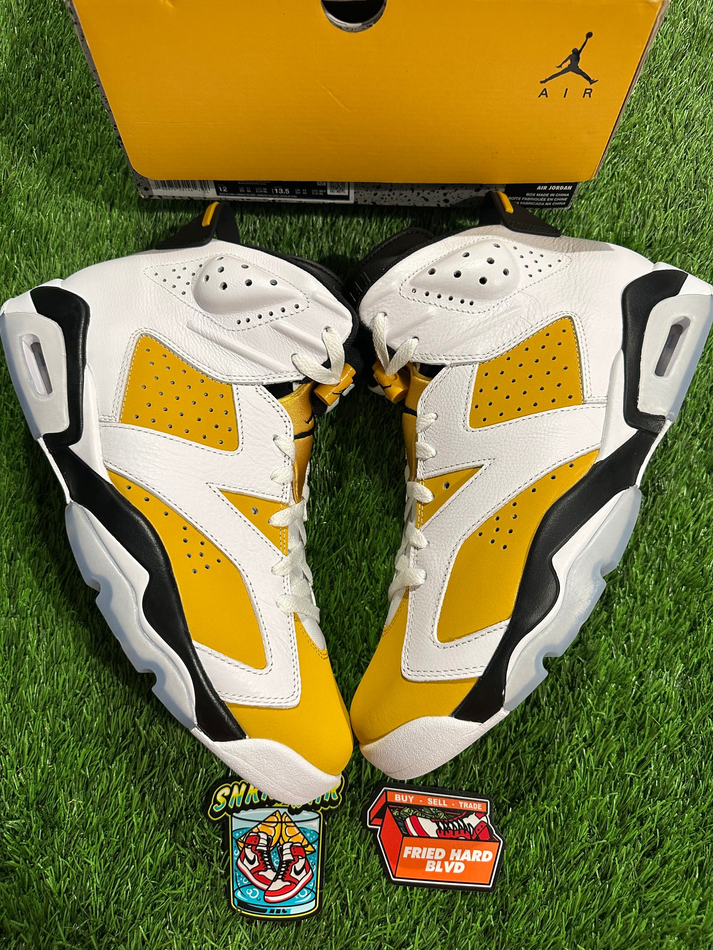 Jordan 6 Retro Yellow Ochre