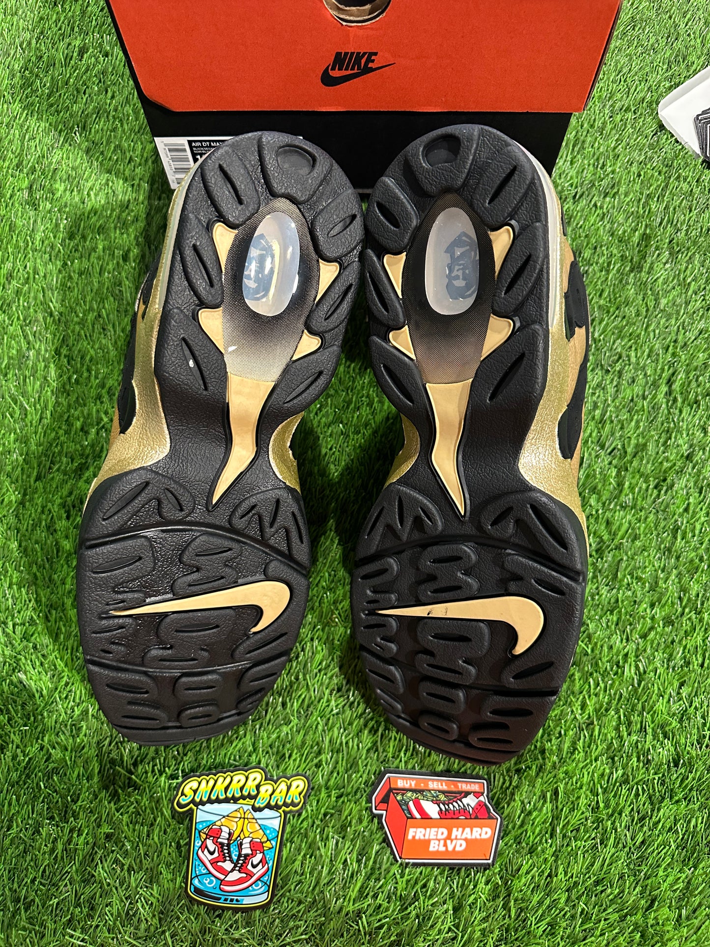 Nike Air DT Max '96 Black Vegas Gold