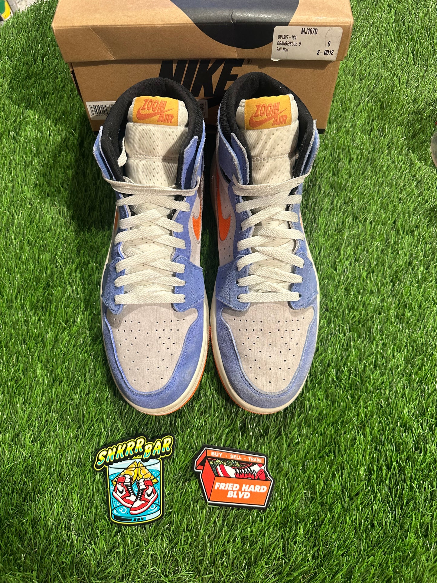 Jordan 1 High Zoom Air CMFT 2 Royal Pulse Alpha Orange