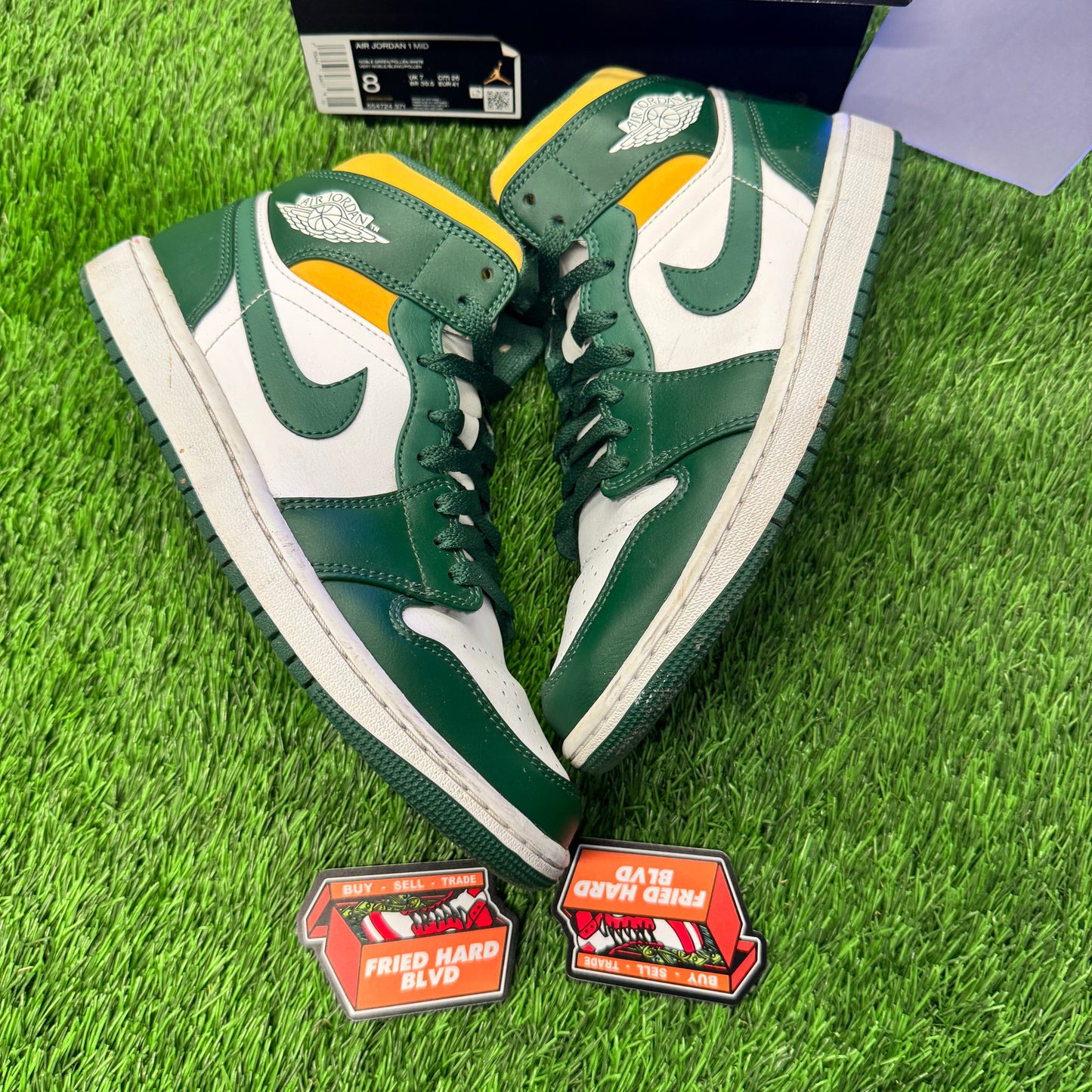 Jordan 1 Mid Sonics (2021) SIZE 8M/9.5W
