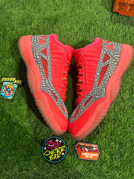 Jordan 11 Retro Low IE Flash Crimson
